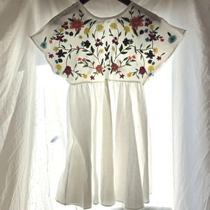 Lovely White Cotton Dress